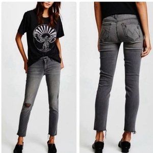 Mother Looker Ankle Fray